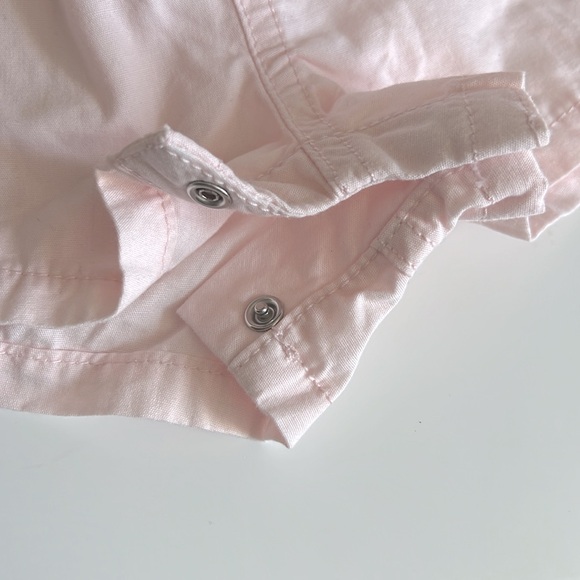 OshKosh B’gosh, pink heart overalls| 12M - Picture 4 of 5